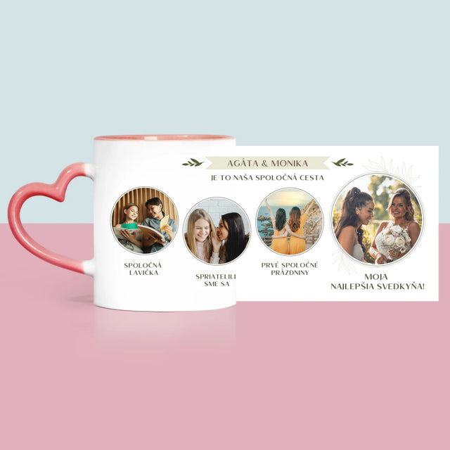 Fotokoláž: Je To Naša Spoločná Cesta - Hrnček
