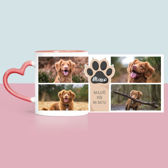 Fotokoláž: Najlepší Pes - Hrnček