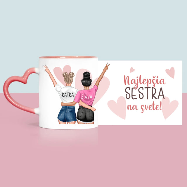 Tvorenie Postavy: Najlepšia Sestra Na Svete - Hrnček