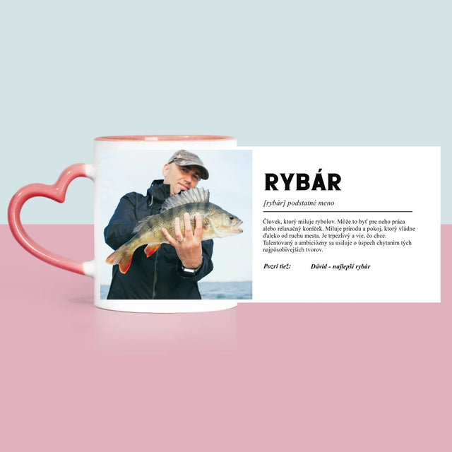 Fotografia A Podpis: Definícia Rybára - Hrnček