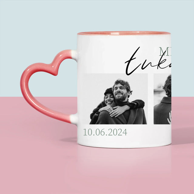 Fotokoláž: Mr&Mrs Svadobné - Hrnček