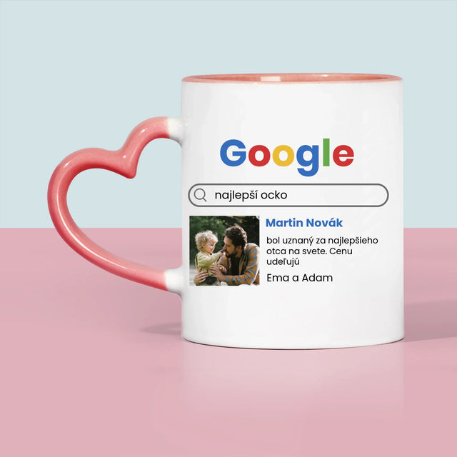 Fotografia A Podpis: Najlepší Ocko Výsledok Google - Hrnček