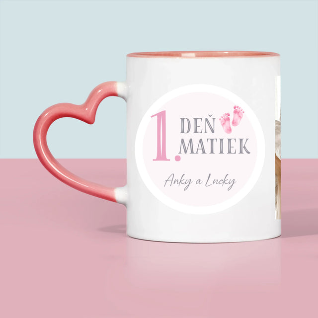 Fotokoláž: Prvý Deň Matiek - Hrnček