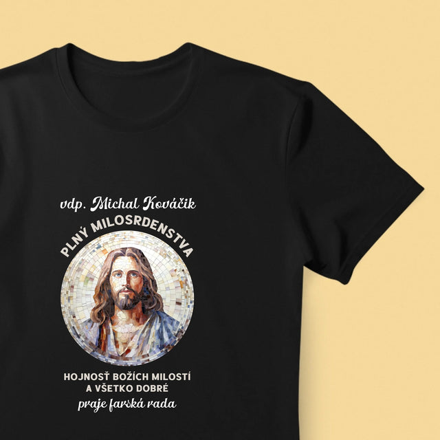 Meno A Podpis: Milosrdný Boží Služobník - Pánske Tričko