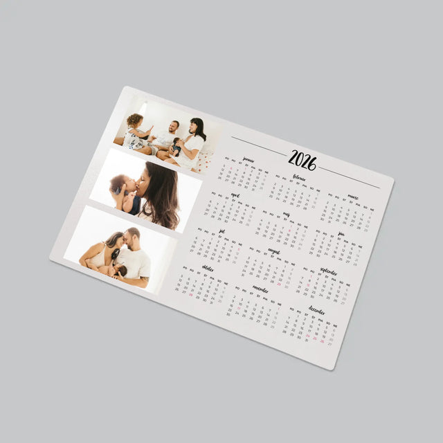 Fotokoláž: Tvoj Kalendár - Podložka Na Stôl