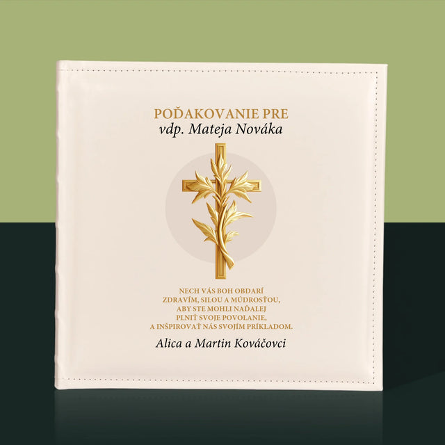 Meno A Podpis: Poďakovanie Božiemu Služobníkovi - Album Na Fotografie