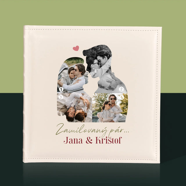 Tvar Z Fotografií: Zamilovaný Pár - Album Na Fotografie
