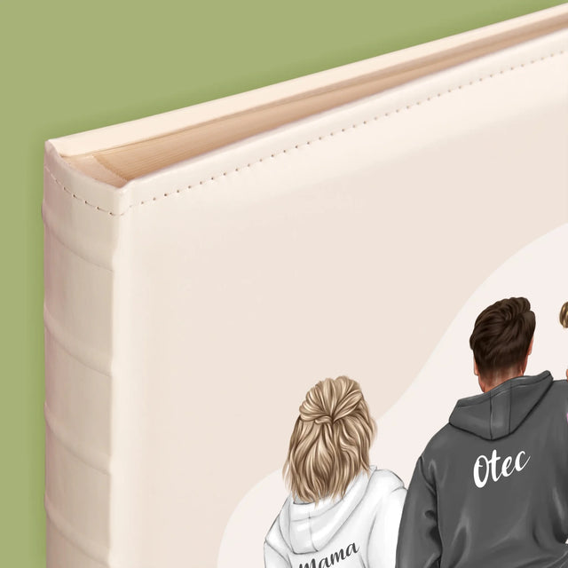 Tvorenie Postavy: Rodina S Deťmi - Album Na Fotografie