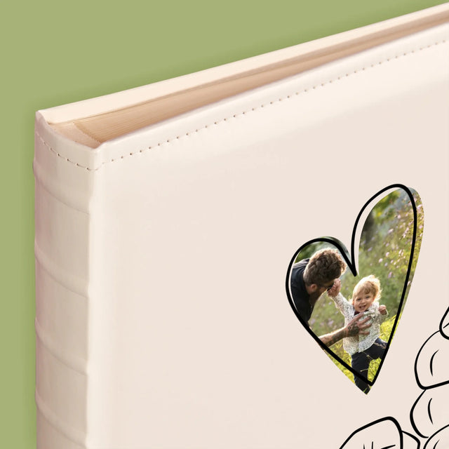 Fotografia A Podpis: Ocko Dieťa Rúčka - Album Na Fotografie