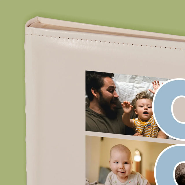 Fotokoláž: Nápis Ocko - Album Na Fotografie