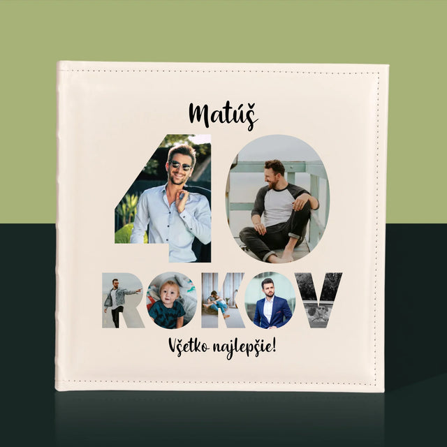 Slovo Z Fotografií: 40 Rokov Z Tvojich Fotografií - Album Na Fotografie