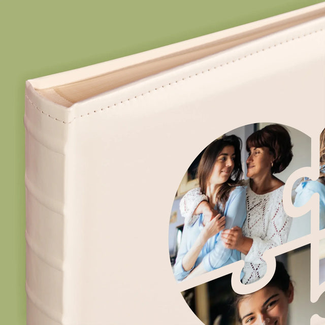 Fotokoláž: Puzzle Srdce Pre Mamu - Album Na Fotografie