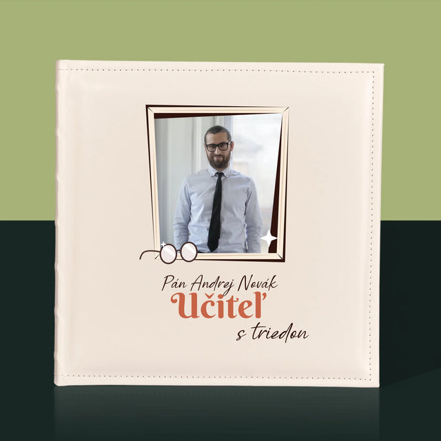 Fotografia A Podpis: Učiteľ S Triedou - Album Na Fotografie