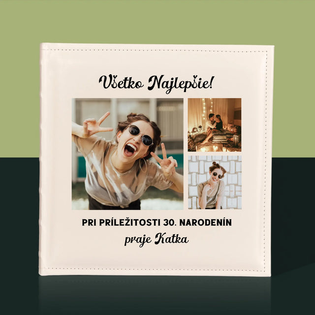 Fotokoláž: Narodeninová Koláž Z Fotografií - Album Na Fotografie