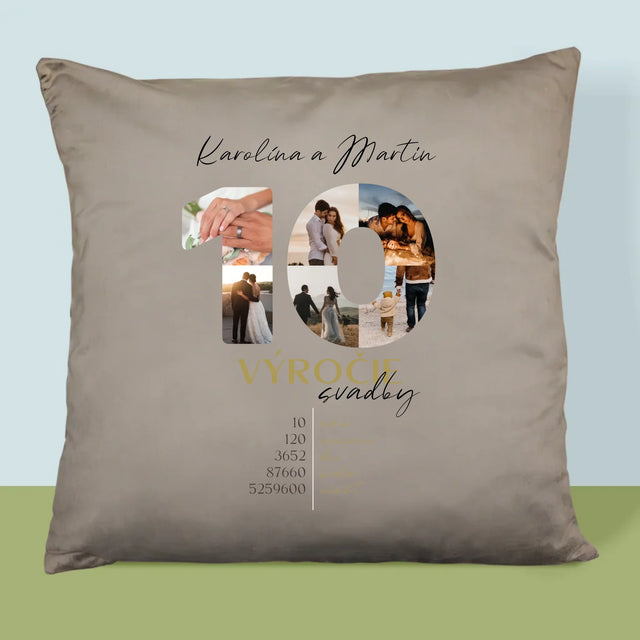 Slovo Z Fotografií: 10. Výročie Svadby - Vankúš 