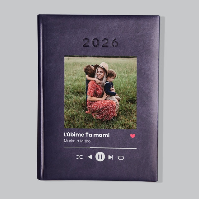 Fotografia A Podpis: Ľúbime Ťa Mami - Knižný Kalendár