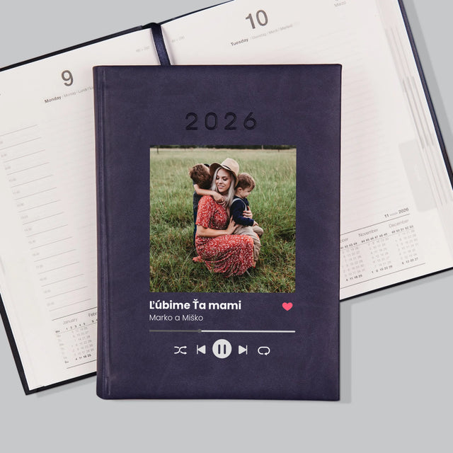 Fotografia A Podpis: Ľúbime Ťa Mami - Knižný Kalendár