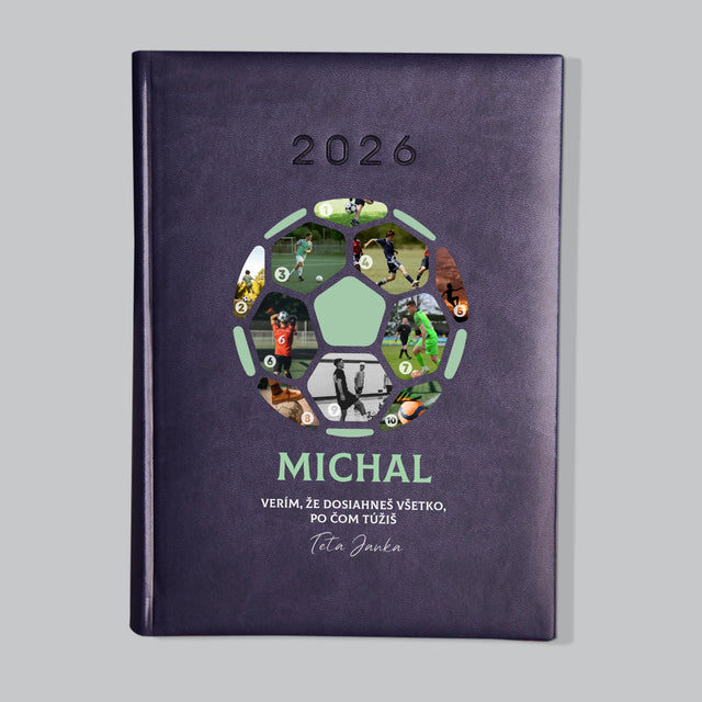 Fotokoláž: Futbal Koláž Z Fotografií - Knižný Kalendár