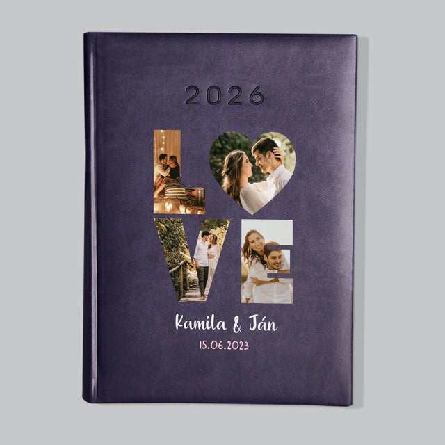 Slovo Z Fotografií: Love Z Tvojich Fotografií - Knižný Kalendár