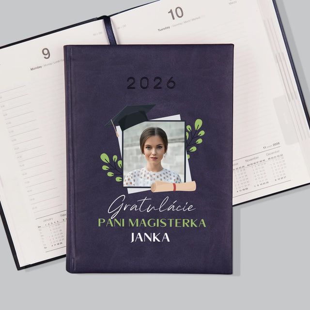 Fotografia A Podpis: Gratulácie Magisterka - Knižný Kalendár