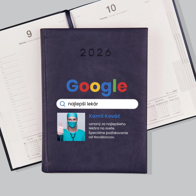 Fotografia A Podpis: Najlepší Lekár Výsledok Google - Knižný Kalendár
