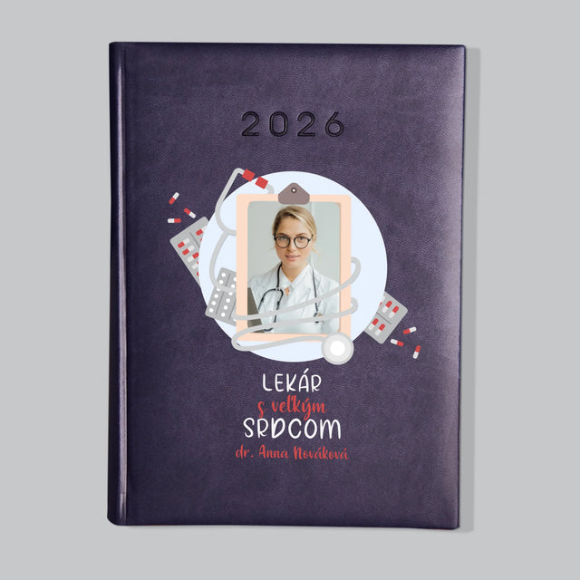 Fotografia A Podpis: Lekár S Veľkým Srdcom - Knižný Kalendár