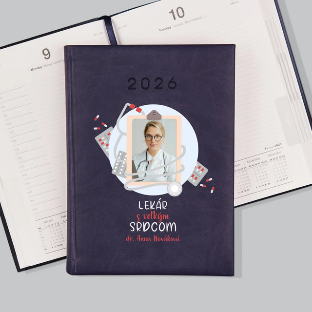 Fotografia A Podpis: Lekár S Veľkým Srdcom - Knižný Kalendár