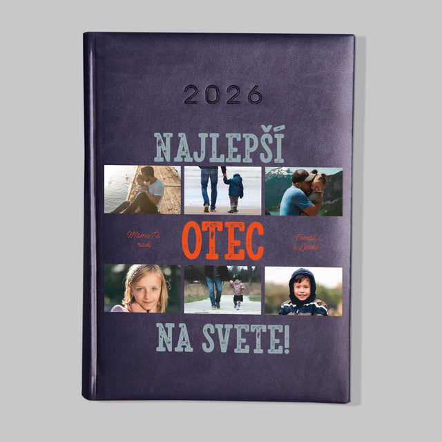 Fotokoláž: Najlepší Otec Na Svete Fotografie - Knižný Kalendár