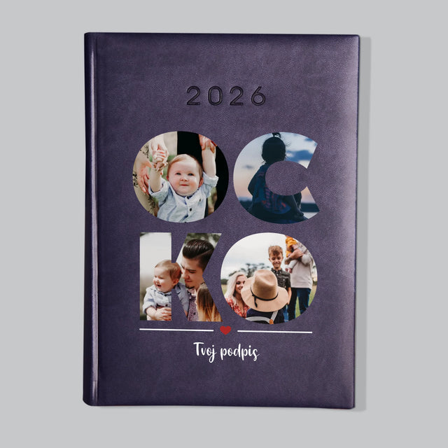 Slovo Z Fotografií: Ocko Z Tvojich Fotografií - Knižný Kalendár