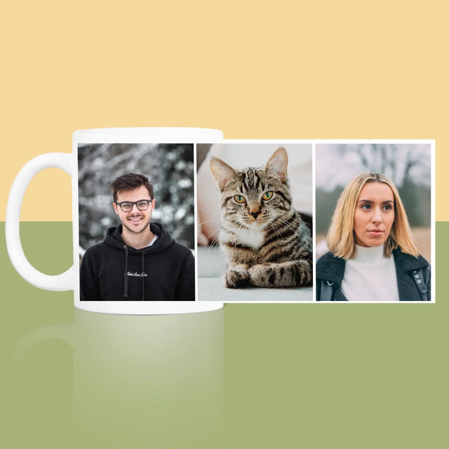 Fotokoláž: 3 Fotografie - Hrnček