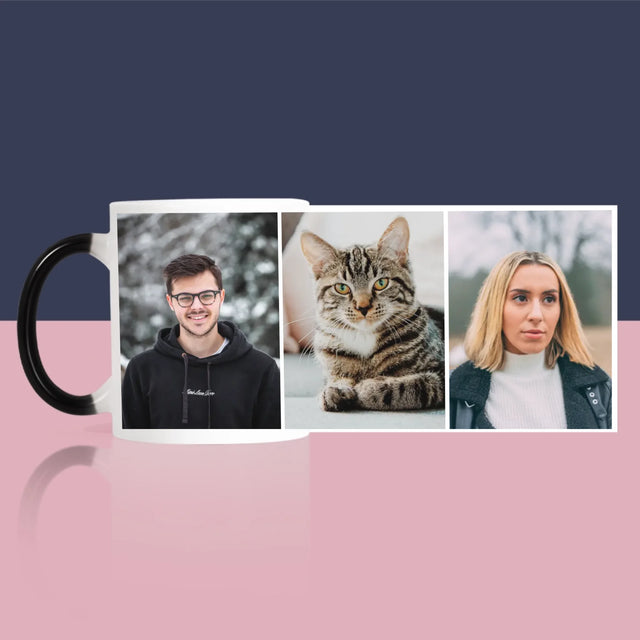 Fotokoláž: 3 Fotografie - Hrnček