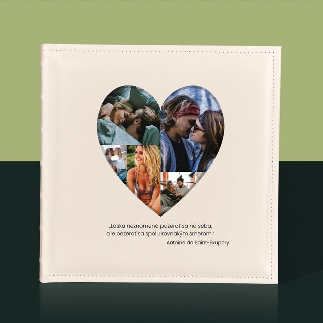 Fotokoláž: Fotka V Srdci - Album Na Fotografie