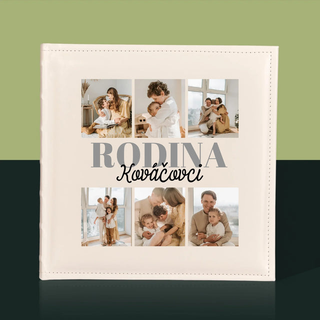 Fotokoláž: Rodinná Fotografia - Album Na Fotografie