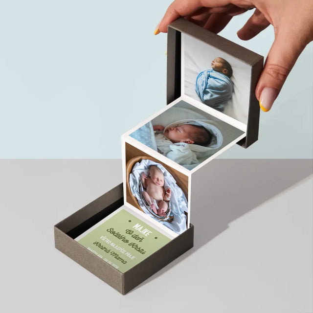 Fotokoláž: Pri Príležitosti Svätého Krstu - Sada Fotografií Harmonika