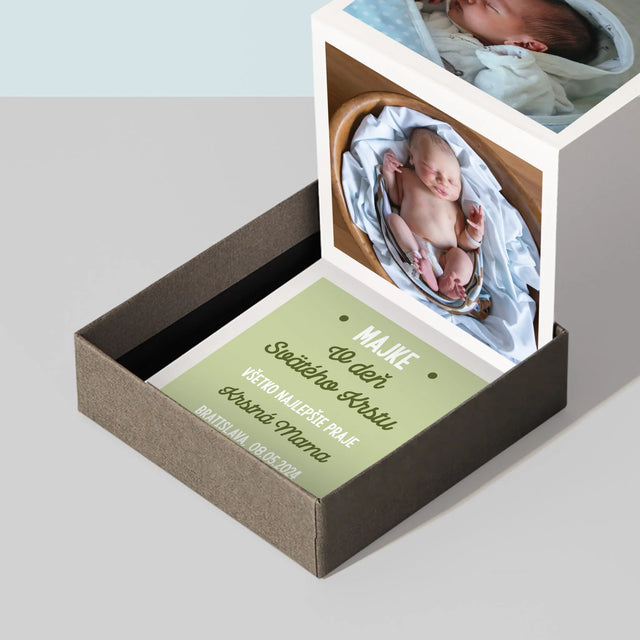 Fotokoláž: Pri Príležitosti Svätého Krstu - Sada Fotografií Harmonika