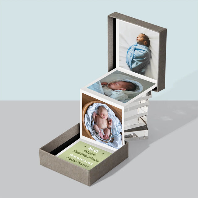 Fotokoláž: Pri Príležitosti Svätého Krstu - Sada Fotografií Harmonika