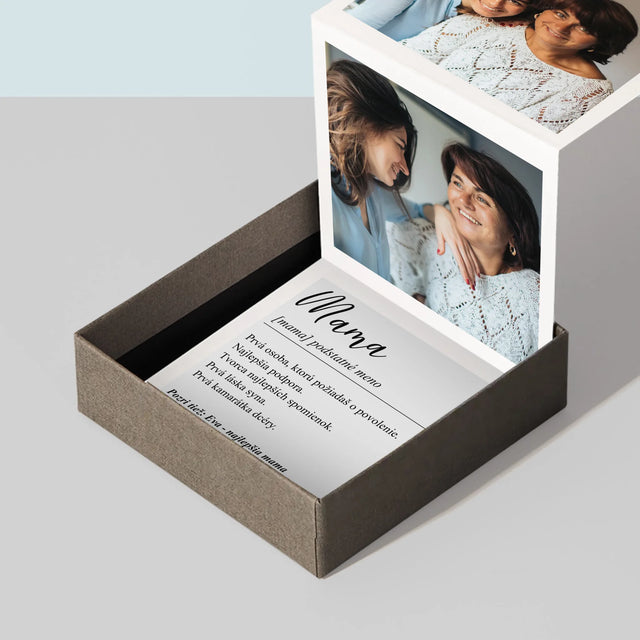 Fotografia A Podpis: Mama Definícia - Sada Fotografií Harmonika