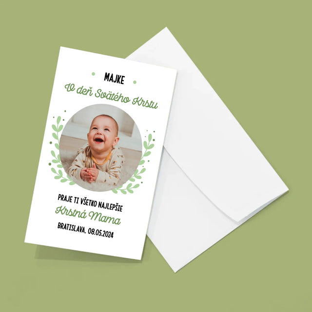 Fotografia A Podpis: Pri Príležitosti Svätého Krstu - Veľká Harmonika Z Fotografií