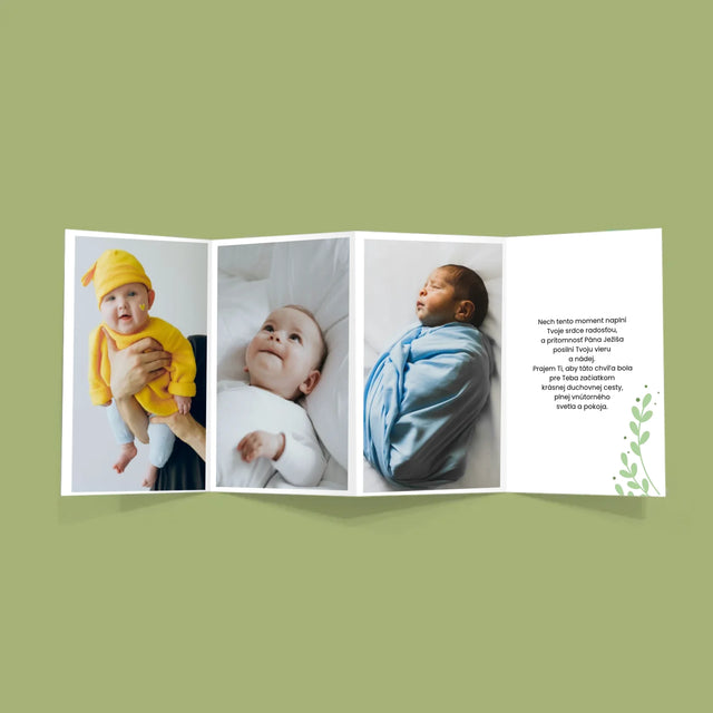 Fotografia A Podpis: Pri Príležitosti Svätého Krstu - Veľká Harmonika Z Fotografií