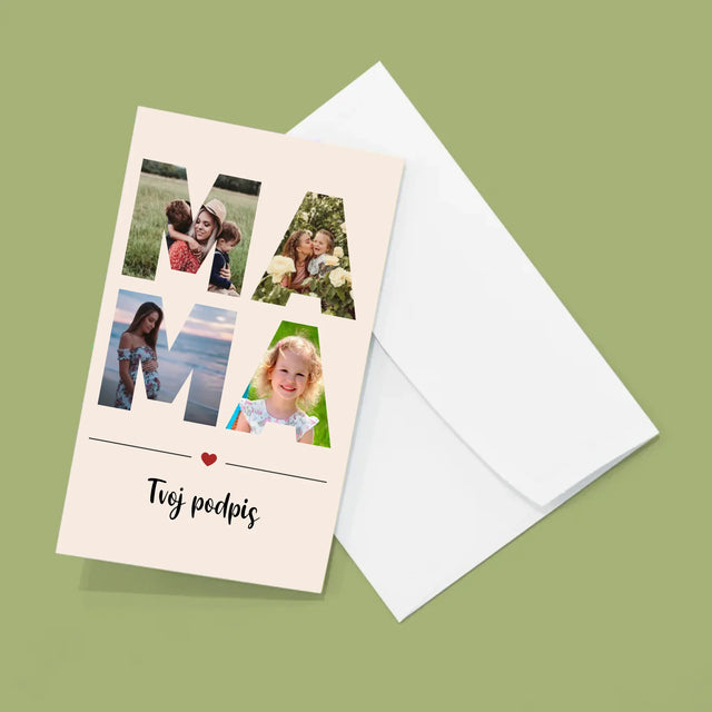 Slovo Z Fotografií: Mama Z Tvojich Fotografií - Veľká Harmonika Z Fotografií