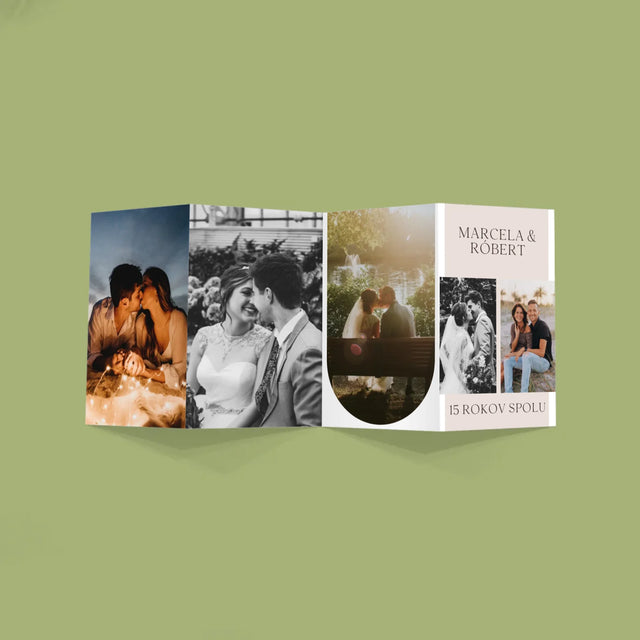 Fotokoláž: Milovať A Byť Milovaný - Veľká Harmonika Z Fotografií