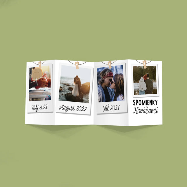 Fotokolaż: Wspomnienia Rodzinne - Duża Harmonijka Ze Zdjęć | SK