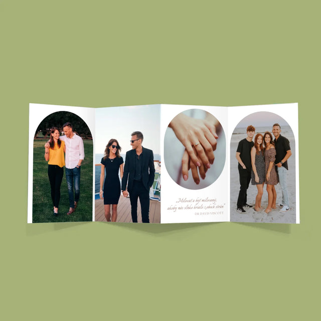 Fotokoláž: Milovať A Byť Milovaný - Veľká Harmonika Z Fotografií