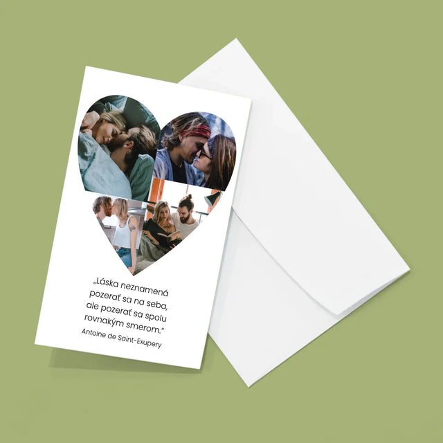 Fotokoláž: Fotka V Srdci - Veľká Harmonika Z Fotografií