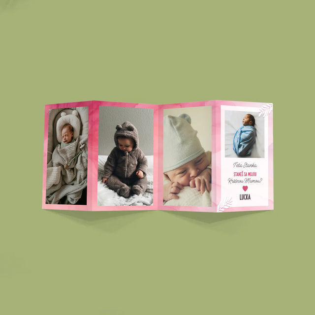 Fotokoláž: Staneš Sa Krstnou? - Veľká Harmonika Z Fotografií