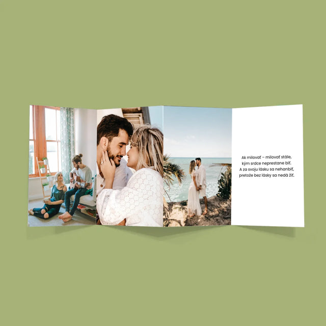 Fotokoláž: Fotka V Srdci - Veľká Harmonika Z Fotografií