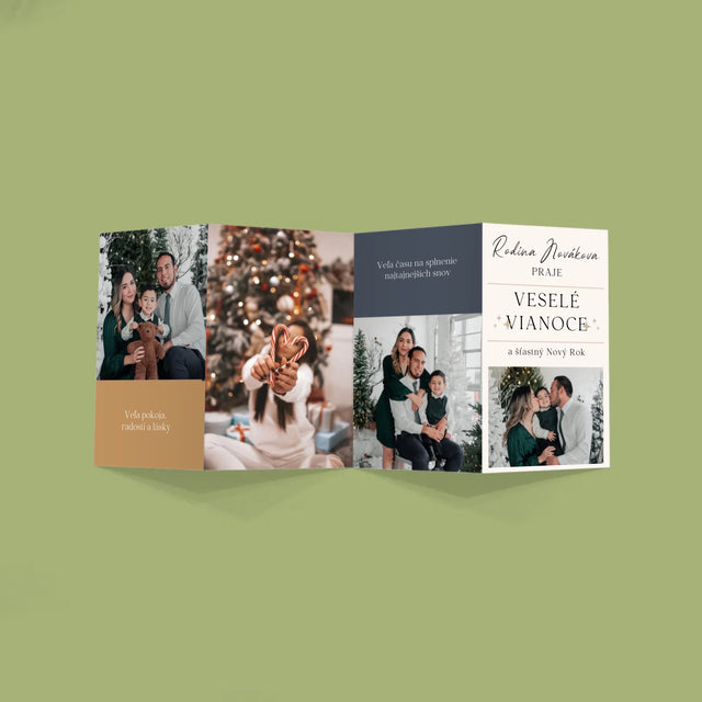 Fotokoláž: Veselé Vianoce Venovanie - Veľká Harmonika Z Fotografií