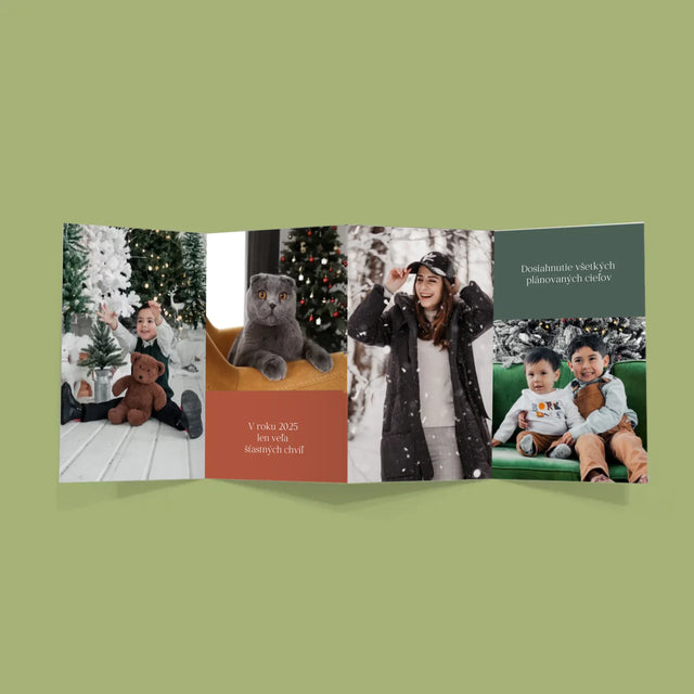 Fotokoláž: Veselé Vianoce Venovanie - Veľká Harmonika Z Fotografií