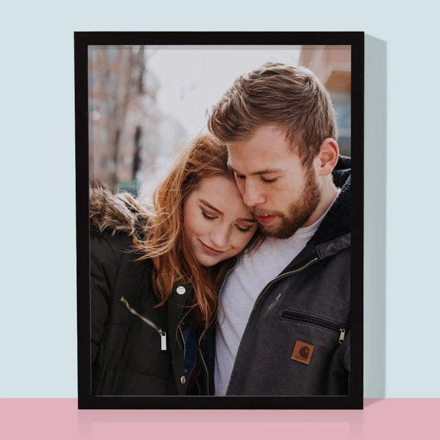 Fotografia A Podpis: Tvoja Fotografia - Zarámováná Tlač 30X40 (Vertikálne)