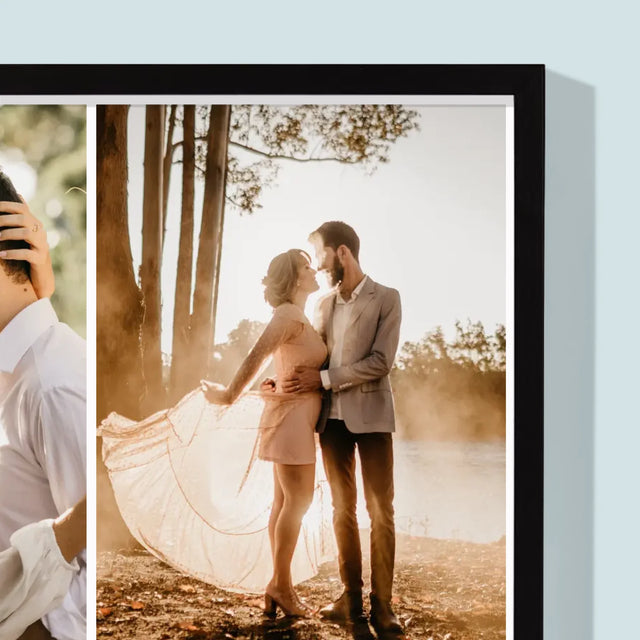 Fotokoláž: 4 Fotografie - Zarámováná Tlač 30X40 (Vertikálne)